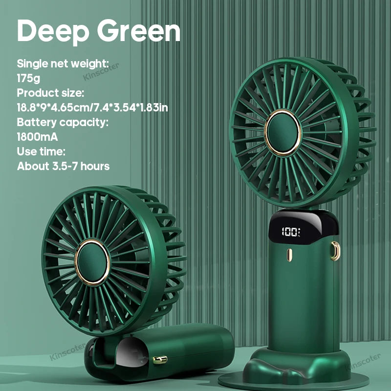 USB Handheld Mini Fan Foldable Portable