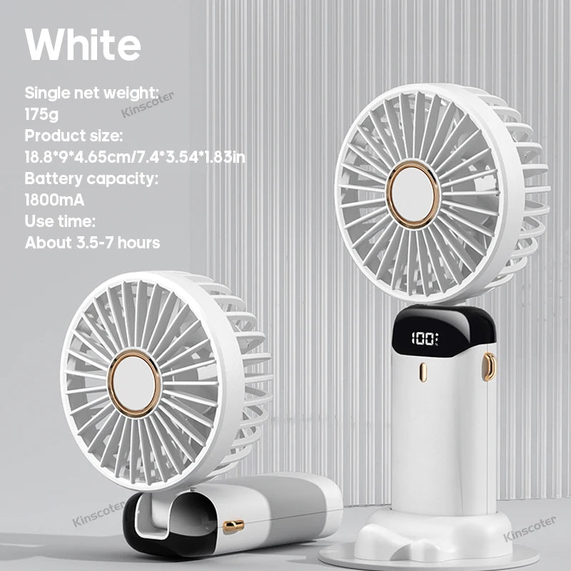 USB Handheld Mini Fan Foldable Portable