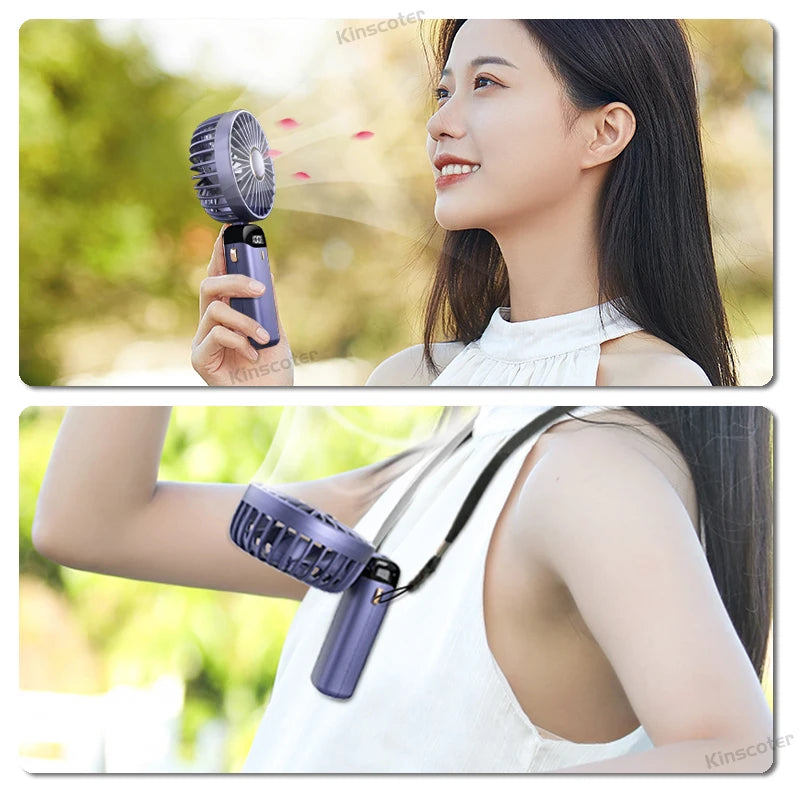 USB Handheld Mini Fan Foldable Portable