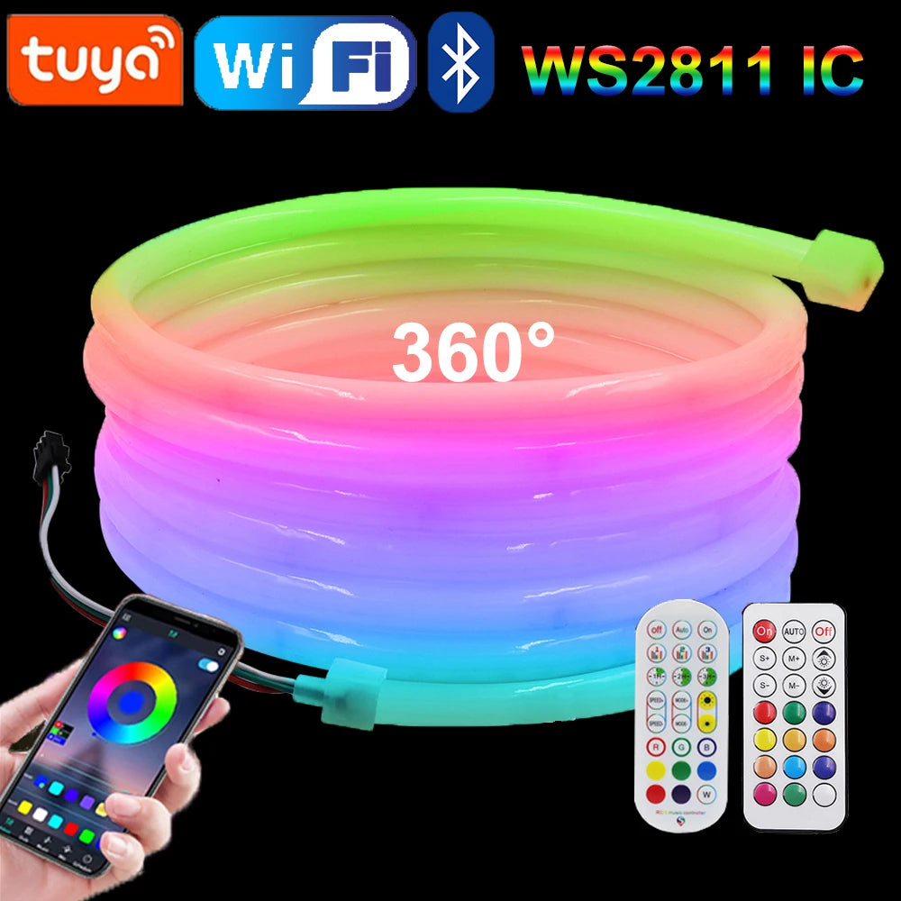 360 Round Neon LED Strip